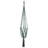 In the Mood Collection Pothouder donker groen  Macrame 110 cm