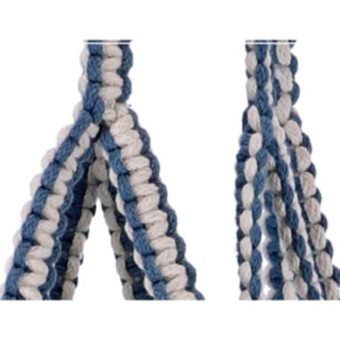 In the Mood Collection Pothouder blauw Macrame 110 cm - Afbeelding 5