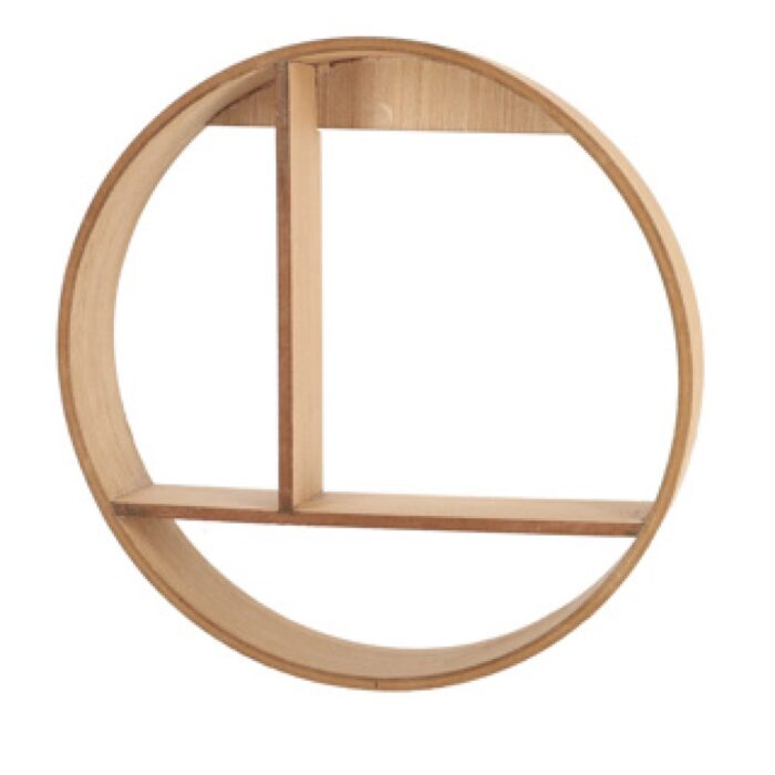 Wandrek rond 37 cm home accents 2 assorti - Afbeelding 2