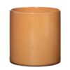 Vaas cilinder astra solid apricot oranje h15 d15