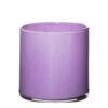 Vaas cilinder astra solid lavendel paars h10 d10