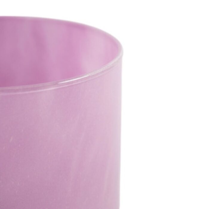Vaas cilinder astra solid lavendel paars h10 d10 - Afbeelding 2