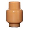 Vaas pien solid apricot oranje h25 d17 cm