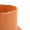 Vaas pien solid apricot oranje h25 d17 cm