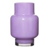 Vaas pien solid lavendel paars h25 d17 cm