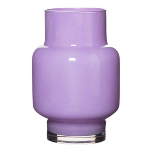 Vaas pien solid lavendel paars h25 d17 cm