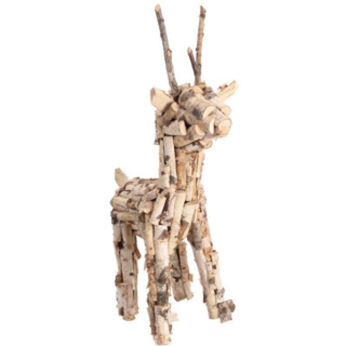 Rendier hbx berkenhout 60 cm - Afbeelding 3