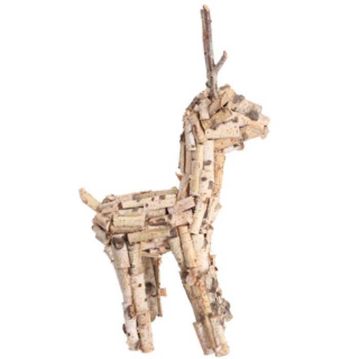 Rendier hbx berkenhout 60 cm - Afbeelding 4