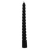 Tafelkaars twist zwart 4uur 4stuks 2x2x20cm