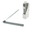 Wierookhouder speksteen grijs 27,5 cm