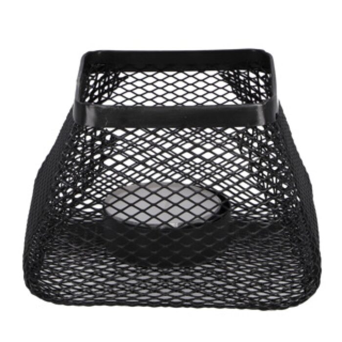 Theelichthouder Sjoerd staal 13x13x10 cm - Afbeelding 3