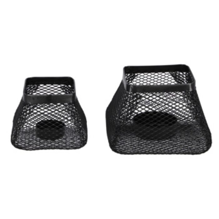 Theelichthouder Sjoerd staal 13x13x10 cm - Afbeelding 4