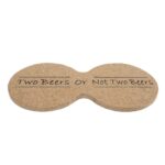 Onderzetter Two beers S4 kurk 19x9,5x0,6cm