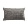 Vintage Velvet kussen grijs 30x50 cm
