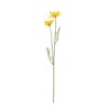 Kunst bloem "Madeliefje" geel zijde 56cm
