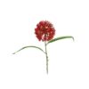 Kunstbloem allium ball oranje PE 55cm