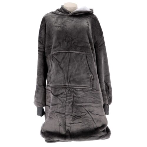 Hoodie Sherry 70 x 110 Charcoal Grey