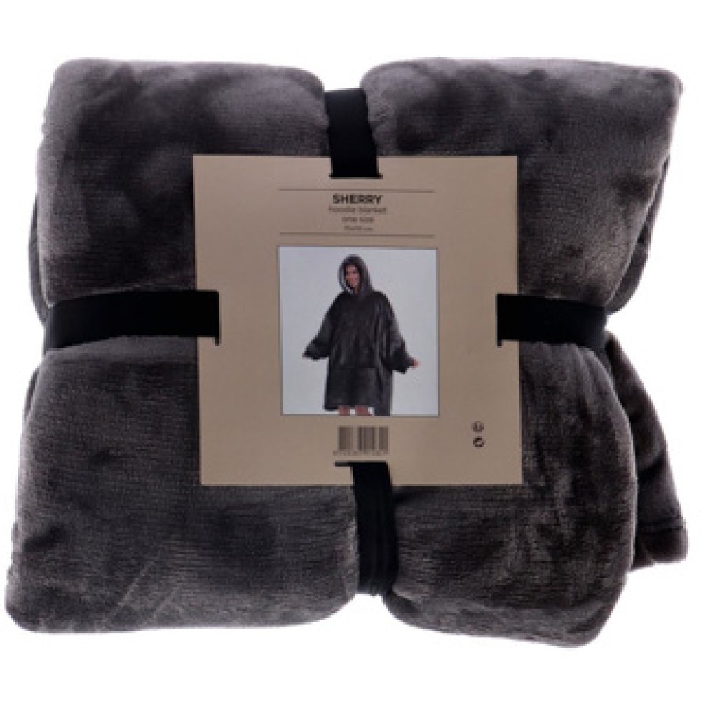 Hoodie Sherry 70 x 110 Charcoal Grey - Afbeelding 2