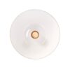 Kandelaar madras schaal wit 14 cm metaal