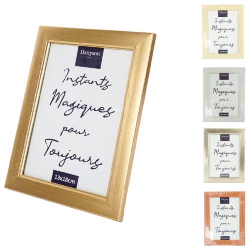 Fotolijst 13x18 cm 5 assorti (assortiment – willekeurige uitvoering)