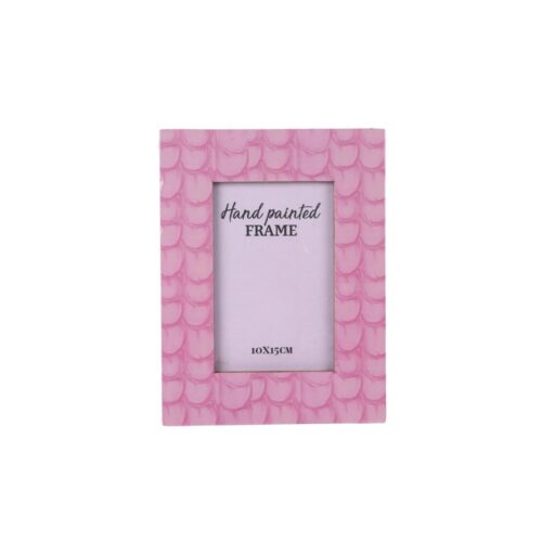 Fotolijst Masie Roze (10x15) 16x21,5x1cm hout/emaille