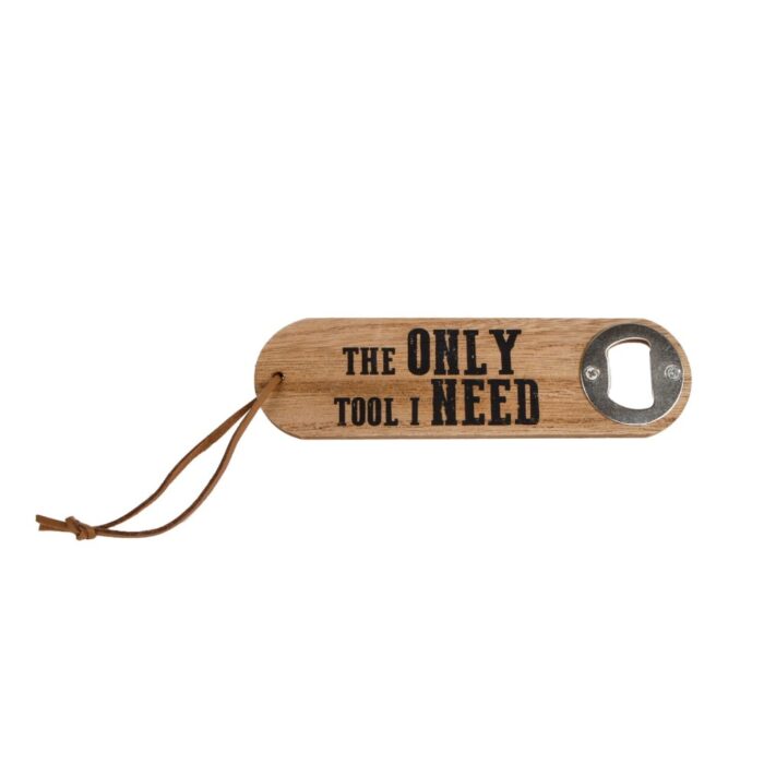 Flesopener The only tool I need hout 4,5x16x1cm