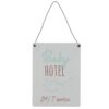 Wandversiering baby hotel 2 assorti 15x20 cm (assortiment – willekeurige uitvoering)