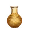 Vaas sunny fles mini geel h11,5 d8,5 cm