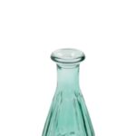 Vaas nelly fles mini blauw groen h14,5 d7 cm