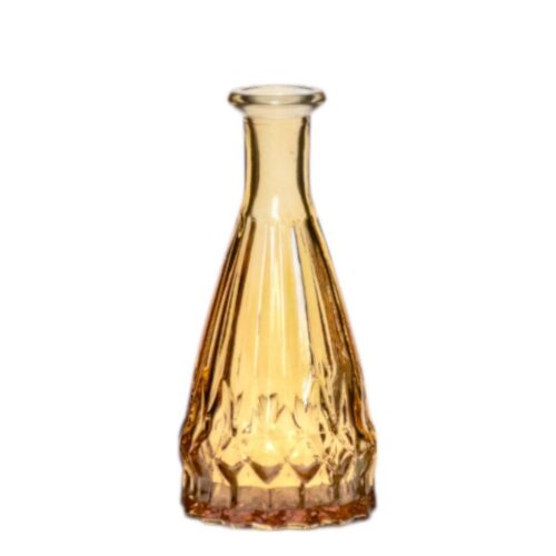 Vaas nelly fles mini geel h14,5 d7 cm