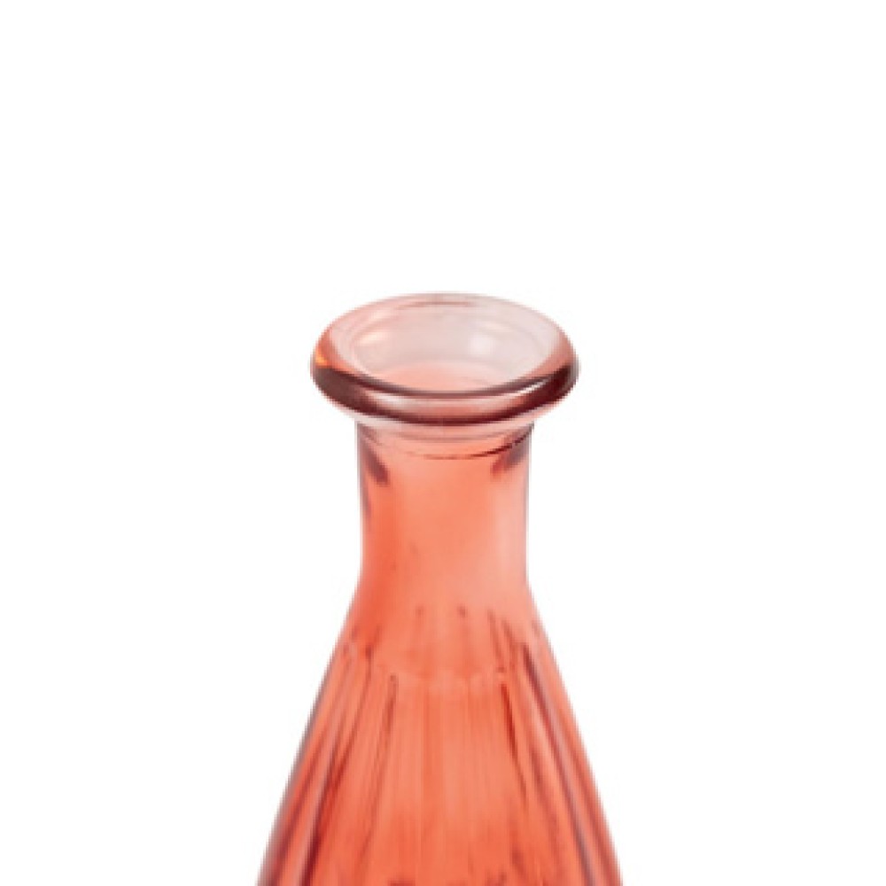 Vaas nelly fles mini rood h14,5 d7 cm - Afbeelding 2