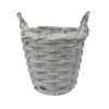 Bloempot Mand Kiwi licht grijs 20 cm