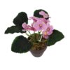 Kunstplant in pot Kaaps viooltje 16 cm 4 assorti (assortiment – willekeurige uitvoering)