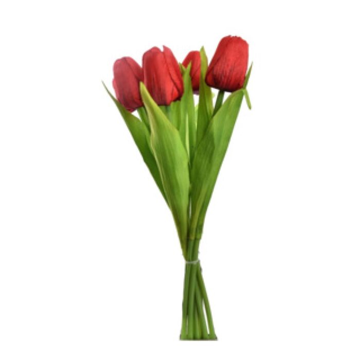 Tulp boeket 7 tulpen 35 cm assorti - Afbeelding 3