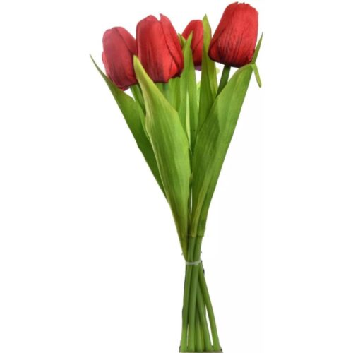 Tulp boeket 7 stuks 35 cm red