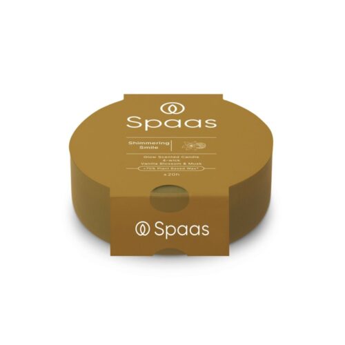 Spaas Glow Geurkaars 4-wiek 20u - Shimmering Smile