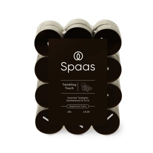 Spaas Geurtheelichten blokverpakking x24 4,5u - Twinkling Touch