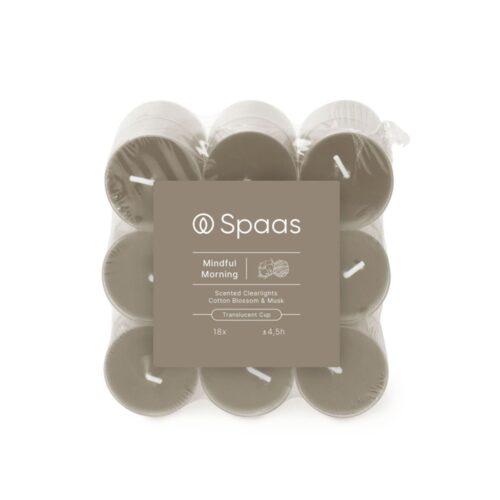 Spaas Geurende clearlights blokverpakking x18 4,5u - Mindful Morning