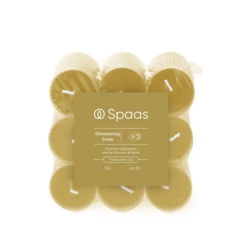 Spaas Geurende clearlights blokverpakking x18 4,5u - Shimmering Smile