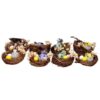 Vogelnestjes 2 in box 4 assorti kleur pasen (assortiment – willekeurige uitvoering)