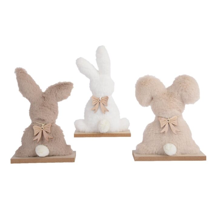 Paas Konijn polyester 3 assorti