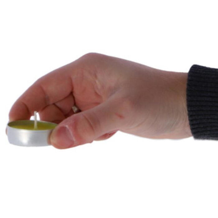 Theelichten citronella 4 uur 18 stuks - Afbeelding 4