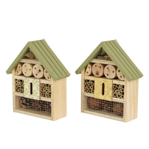 Insectenhuis vurenhout 2 assorti (assortiment – willekeurige uitvoering)