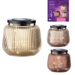 Tafellamp solar led ip44 13 cm 3 assorti (assortiment – willekeurige uitvoering)