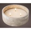 Led kaars beton buiten Ø 20 cm x hoogte 8cm