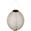 Lampion solar led ovaal 4 assorti (assortiment – willekeurige uitvoering)