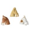 Hond polyresin 3 assorti (assortiment – willekeurige uitvoering)