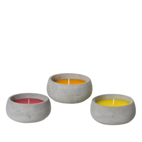 Citronella kaars wax 3 assorti buiten (assortiment – willekeurige uitvoering)