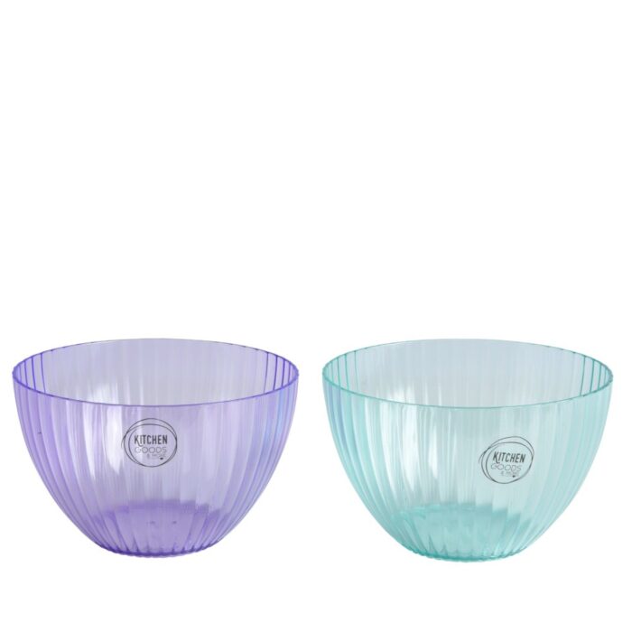 SCHAAL KUNSTSTOF 13,5CM 2 ASSORTI KLEUR