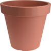 Bloempot ek rond 35 cm